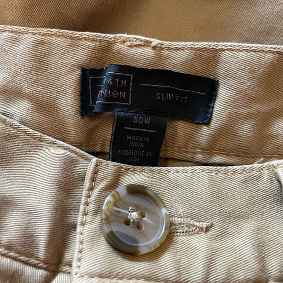 Rip Curl Boardwalk Phase Flat Front Shorts in Tan Mens Waist Size 30 - Picture 5 of 5